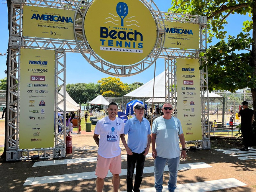 1º Torneio de Beach Tennis de Americana continua neste domingo