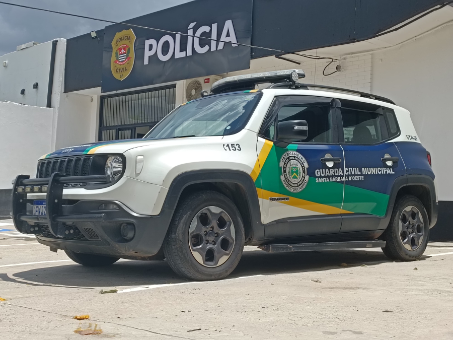 Comerciante é preso pela GCM por violência doméstica e ameaça em Santa Bárbara