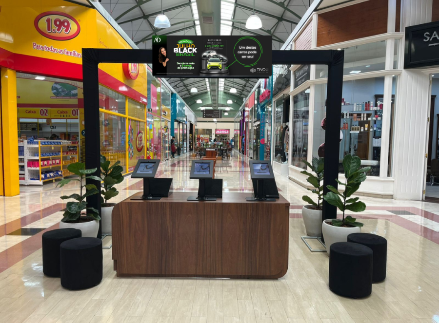 Tivoli Shopping sorteia carros elétricos na campanha Julho Black Brasil 2025